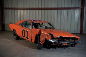 Dodge Charger Crashed General Lee Jump Car 1969 года